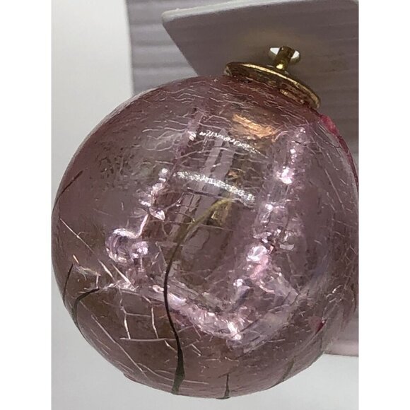 Fashion Jewelry Womens Pink Double Stud Earrings With Crystal Gem Accents - Picture 5 of 5